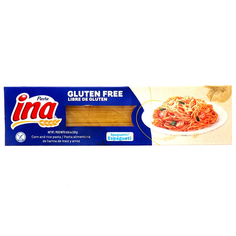 Espagueti Pasta Ina Gluten Free 250 Gr