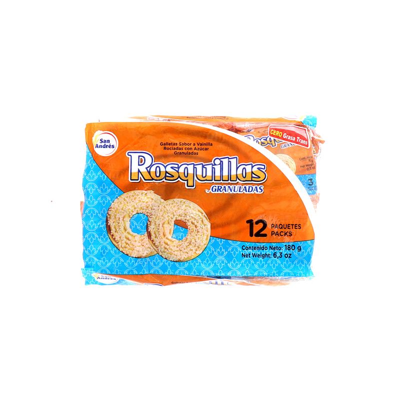 Galleta San Andrés Rosquilla Granulada 180Gr