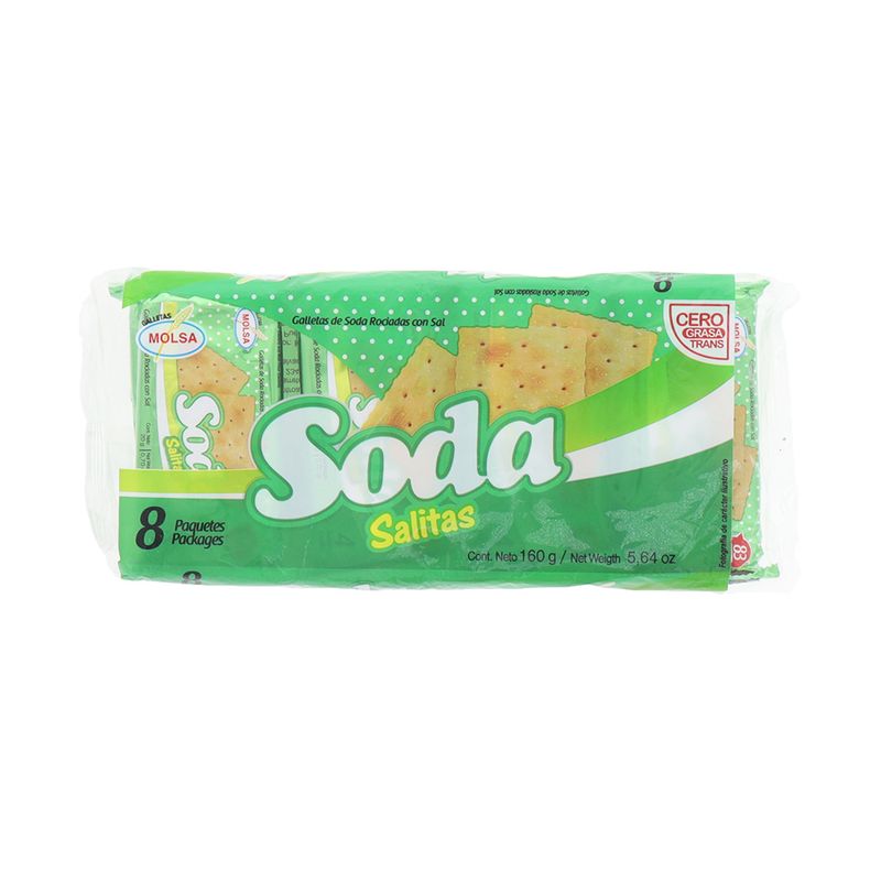 Galleta De Soda Molsa Saladitas 160Gr