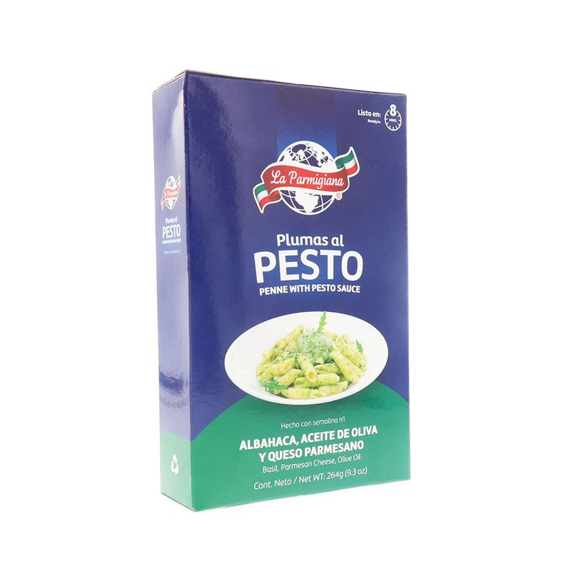 Plumas Parmigiana Con Salsa Al Pesto 264 Gr