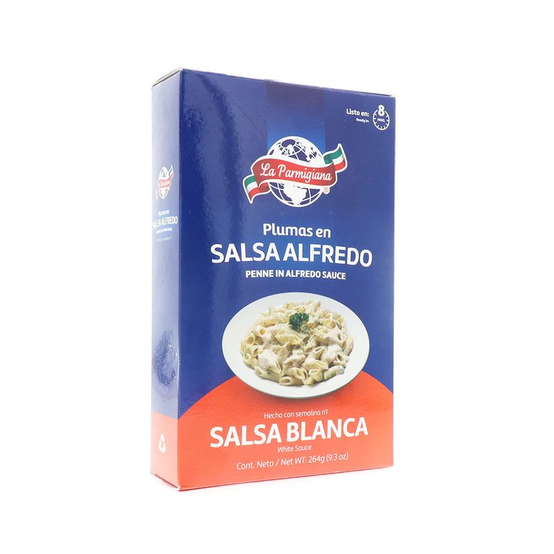 Plumas Parmigiana Con Salsa Alfredo 264 Gr
