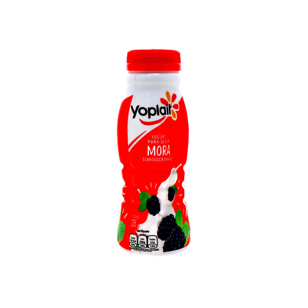 Yogurt Yoplait Sabor Mora Semidescremado 235 Gr