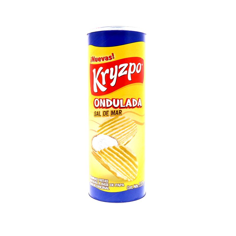 Papas Kryzpo Ondulada Sal De Mar 110 Gr
