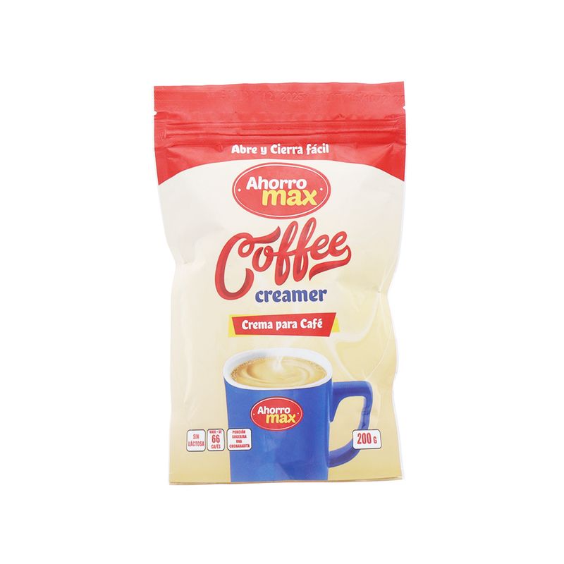 Crema Para Café Ahorro Max 200 Gr