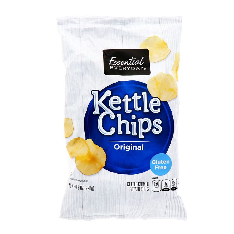 Kettle Chips Sabor Original de 8Oz Essential Everyday