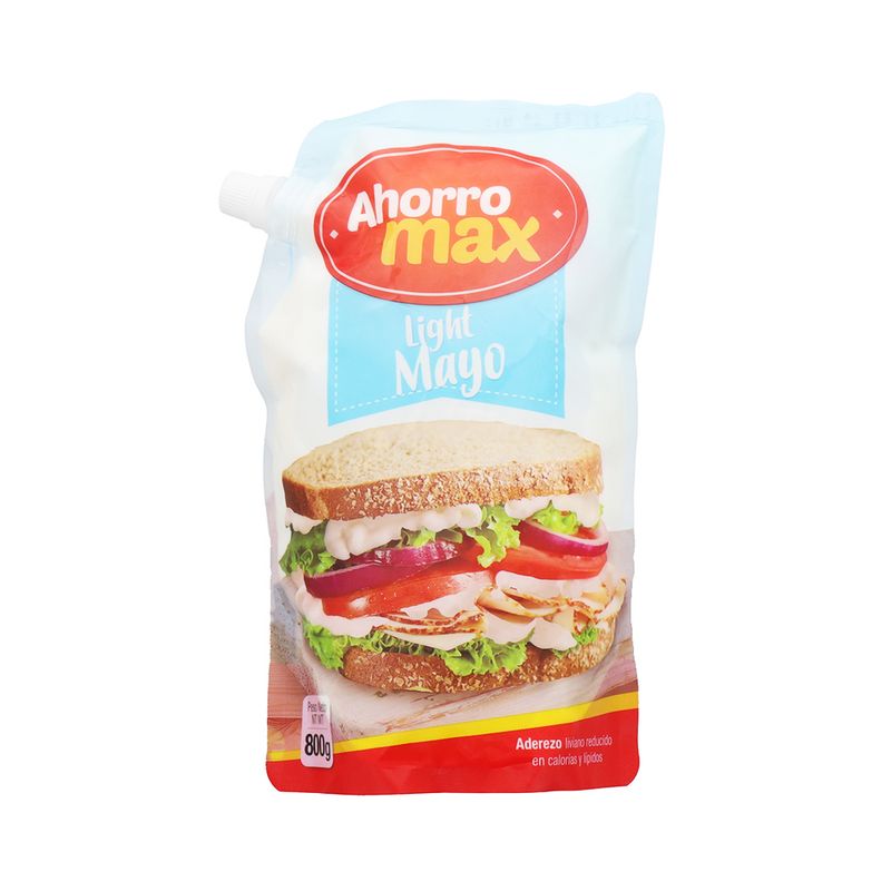 Aderezo Ahorro Max Light Mayo 800 Gr