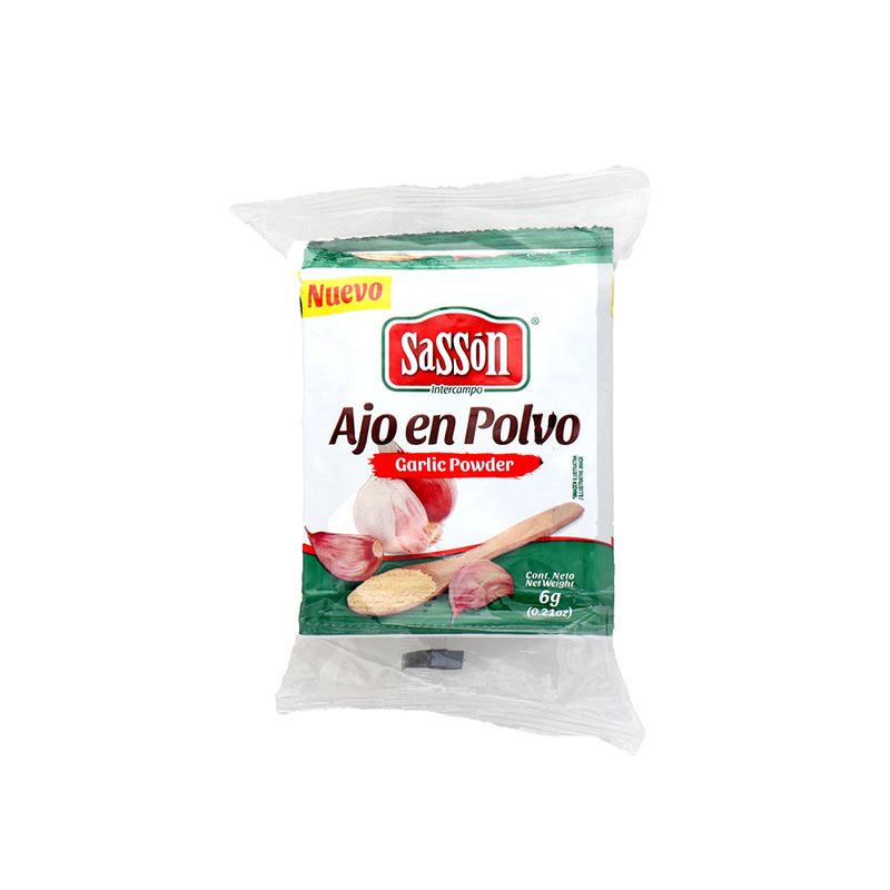 Ajo En Polvo Sasson 6Pack 6Gr
