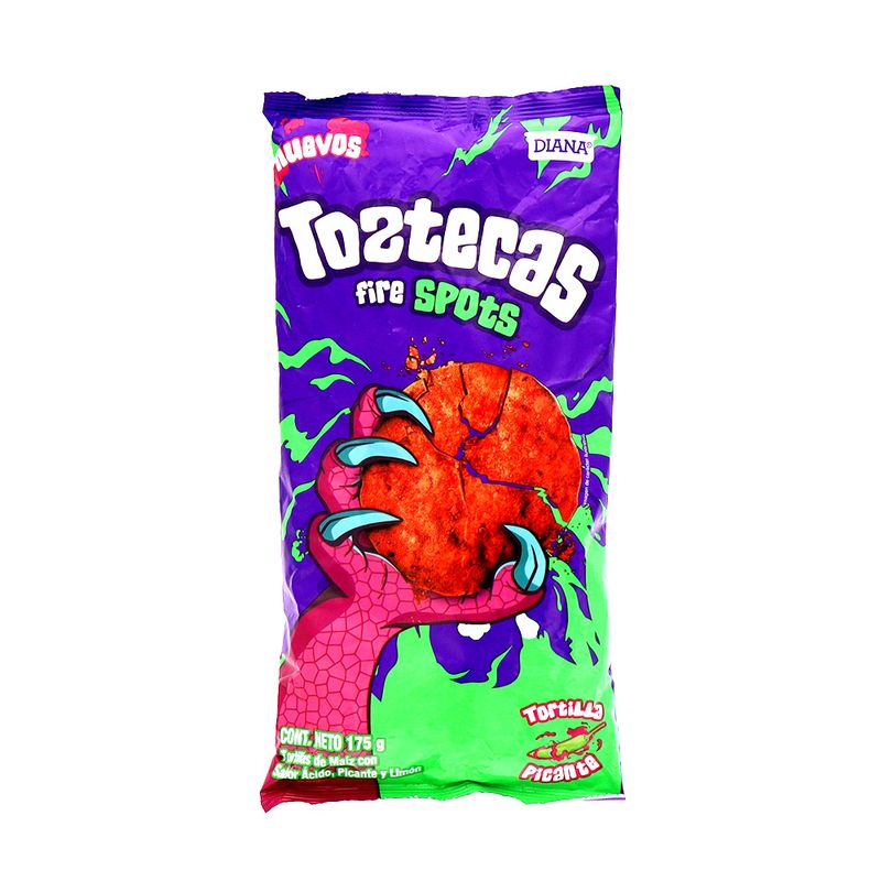 Churro De Maíz Diana Toztecas Ácido Picante 175G