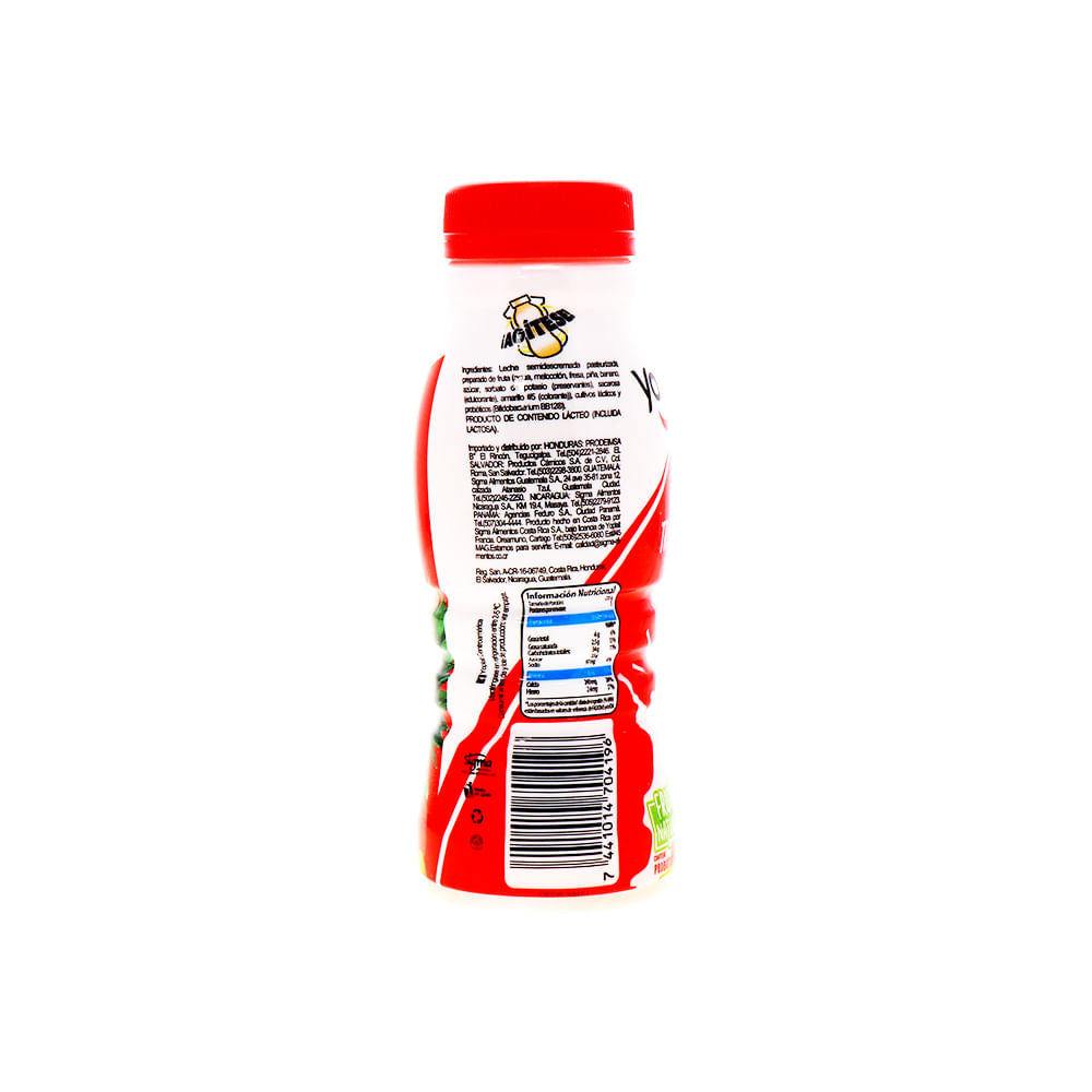 Yogurt Yoplait Semidescremado Sabor Frutas Tropicales 235 Gr