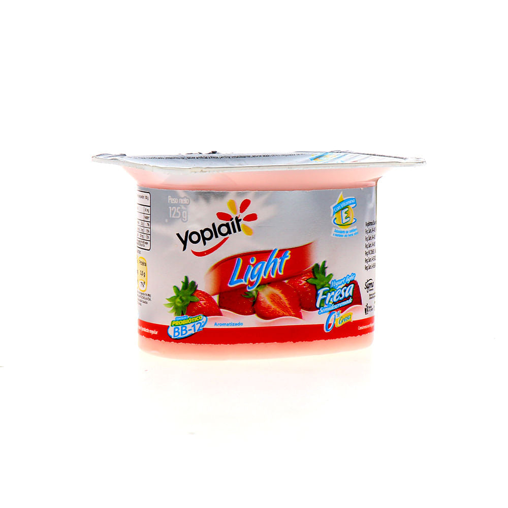 Yogurt Yoplait Light De Fresa 125 Gr