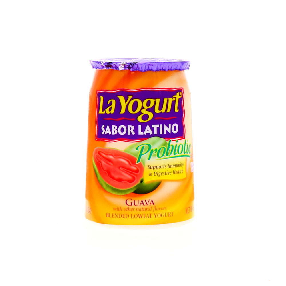 Yogurt Probiótico La Yogurt Sabor Guava 6 Oz