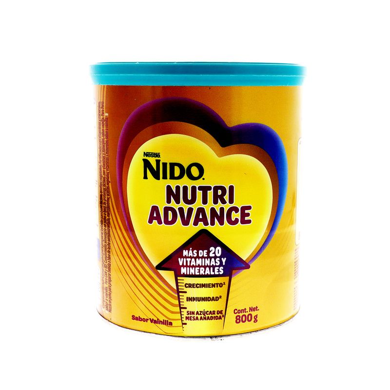 Complemento Alimenticio Nido Vainilla 800 Gr