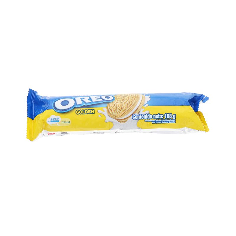 Galleta Oreo Golden Sabor Vainilla 108 Gr