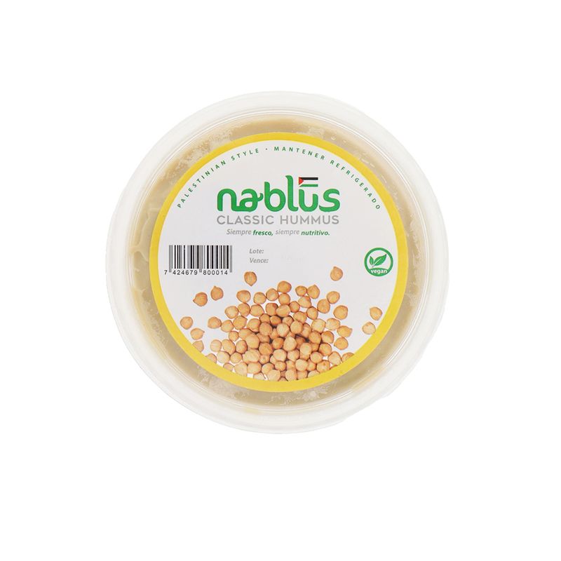 Hummus De Garbanzo Nablus Clásico 227 Gr