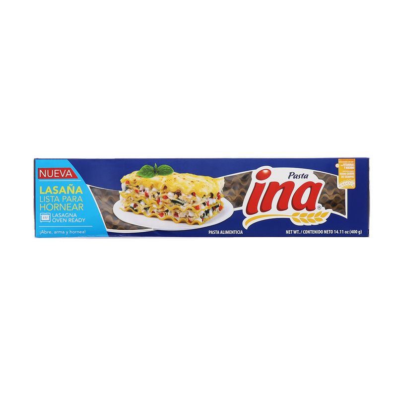 Lasaña Ina 400 Gr