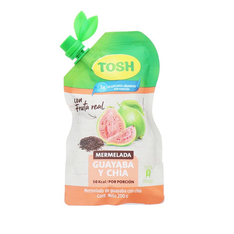 Mermelada Tosh Sabor Guayaba Y Chía 200 Gr