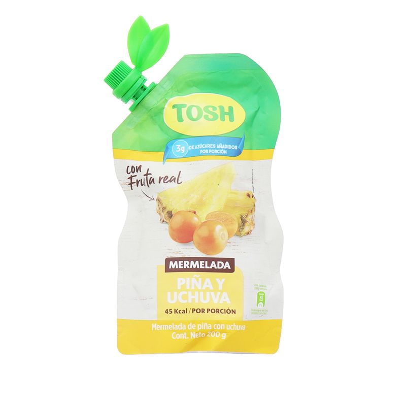 Mermelada Tosh Sabor Piña Y Uchuva 200 Gr