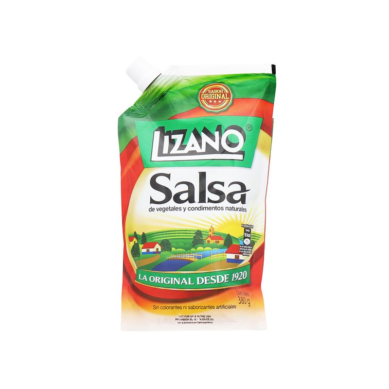 Salsa Lizano De Vegetales & Condimentos 380 Gr
