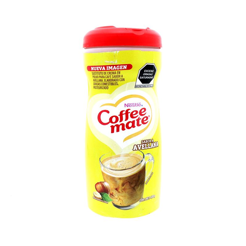 Cremora Nestle Coffee Mate Sabor Avellana 400Gr
