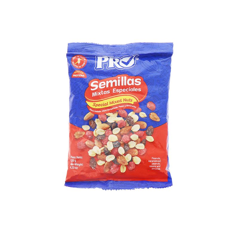 Semillas Mixtas Pro Especiales 120 Gr