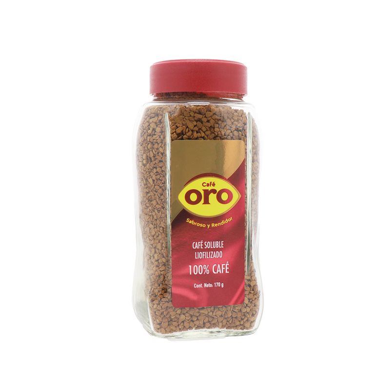 Café Oro Soluble Liofilizado 170 Gr