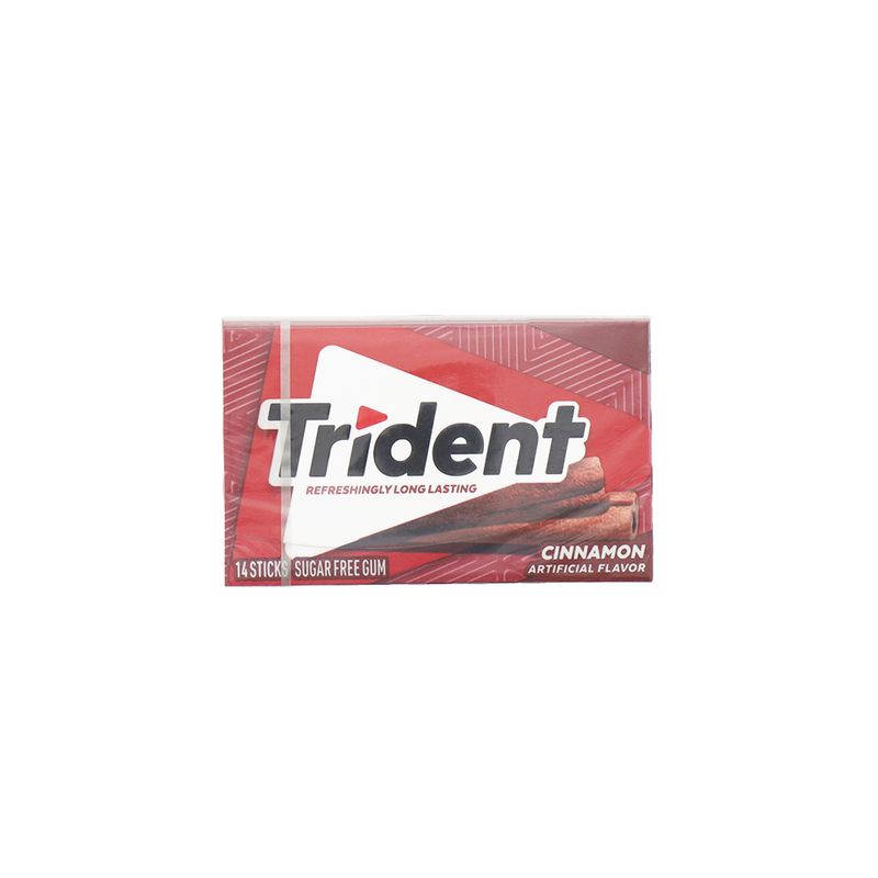 Goma De Mascar Trident Cinnamon 26.6 Gr