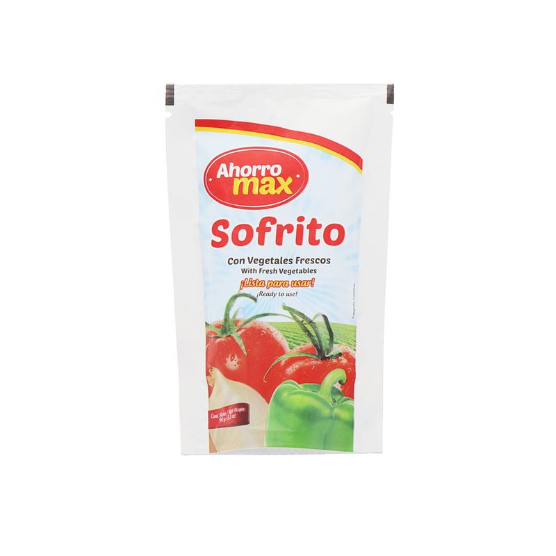 Sofrito Con Vegetal Frescos Ahorro Max 90 Gr