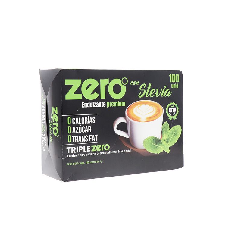 Endulzante Premium Zero Con Stevia 100 Gr