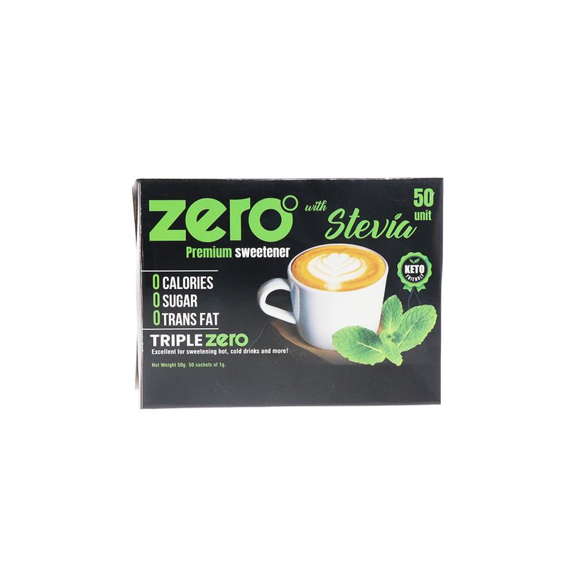 Endulzante Premium Zero Con Stevia 50 Gr
