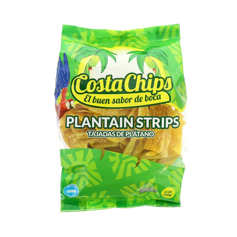 Tajadas De Plátano Largas Costa Chips 350Gr
