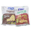 4Pack Churro Pro Plat Chille Limón Yuquitas Cebolla 226Gr