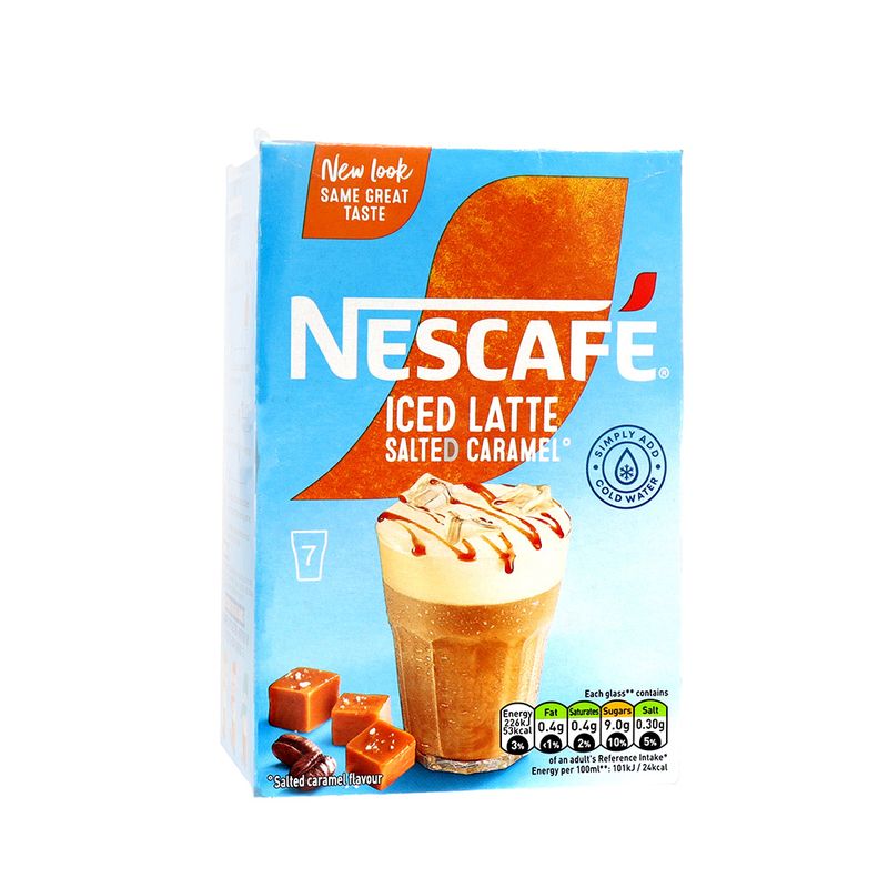 Iced Latte Nescafe Salted Caramelo 101.5 Gr
