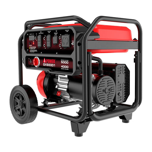 A-iPower Generador de Energía Portátil a Gas 5 000 W