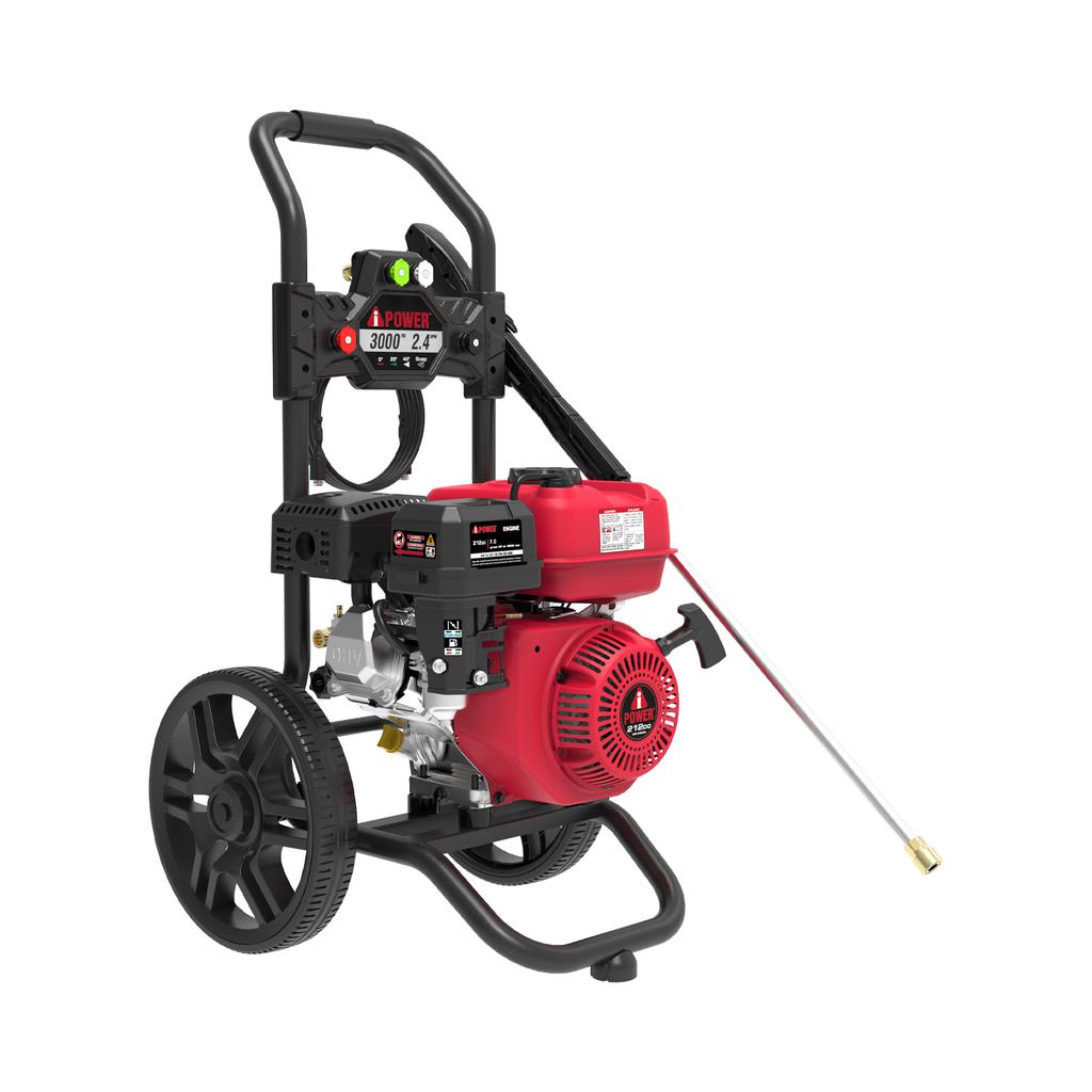 AiPower Hidrolavadora a Gas con 4 Boquillas