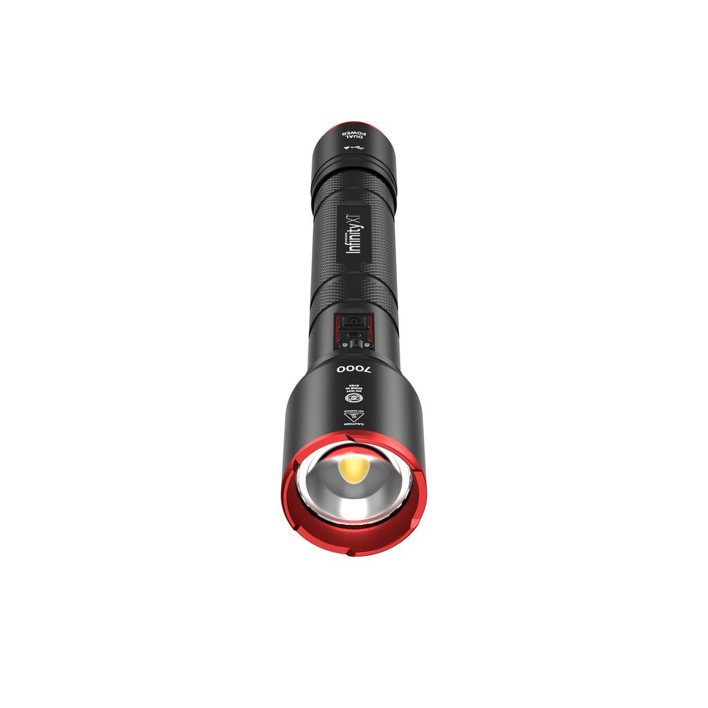 InfinityX1 Linterna de Doble Potencia con 3 Modos de Uso