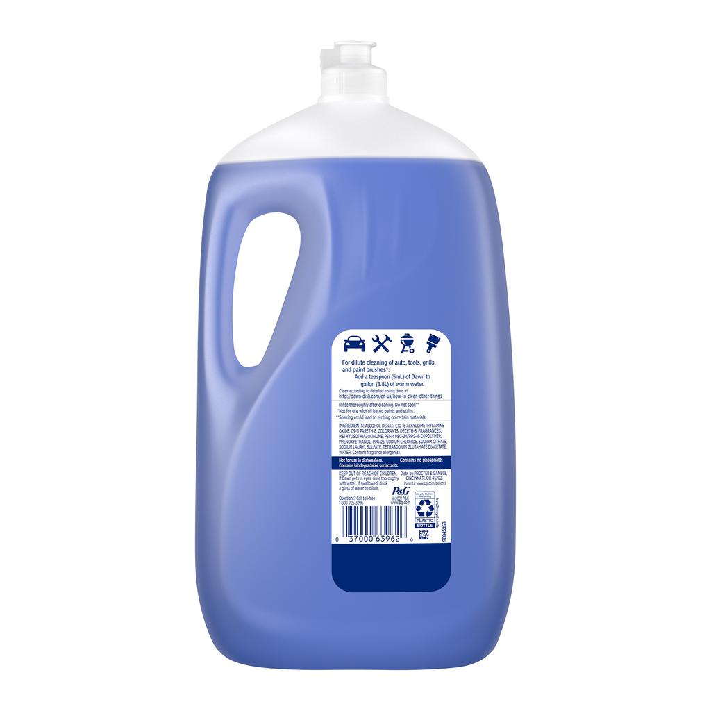 Dawn Platinum Lavaplatos Desengrasante Aroma Fresh Rain 2.66 L / 90 oz