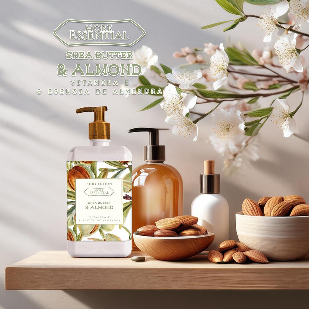 More Essential Crema Hidratante de Almendra y Jojoba 2 Unidades / 600 mL