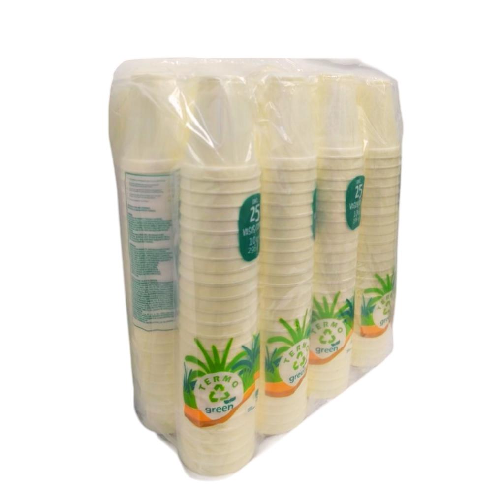 Termogreen Vasos Desechables de Espuma 200 Unidades / 295 mL / 10 oz