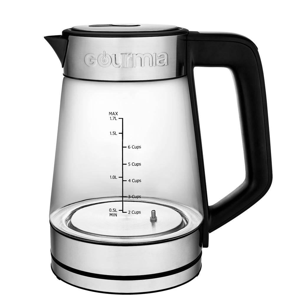 Gourmia Tetera Inalámbrica con Asa y Panel de Control Digital 1.7 L / 57.48 oz
