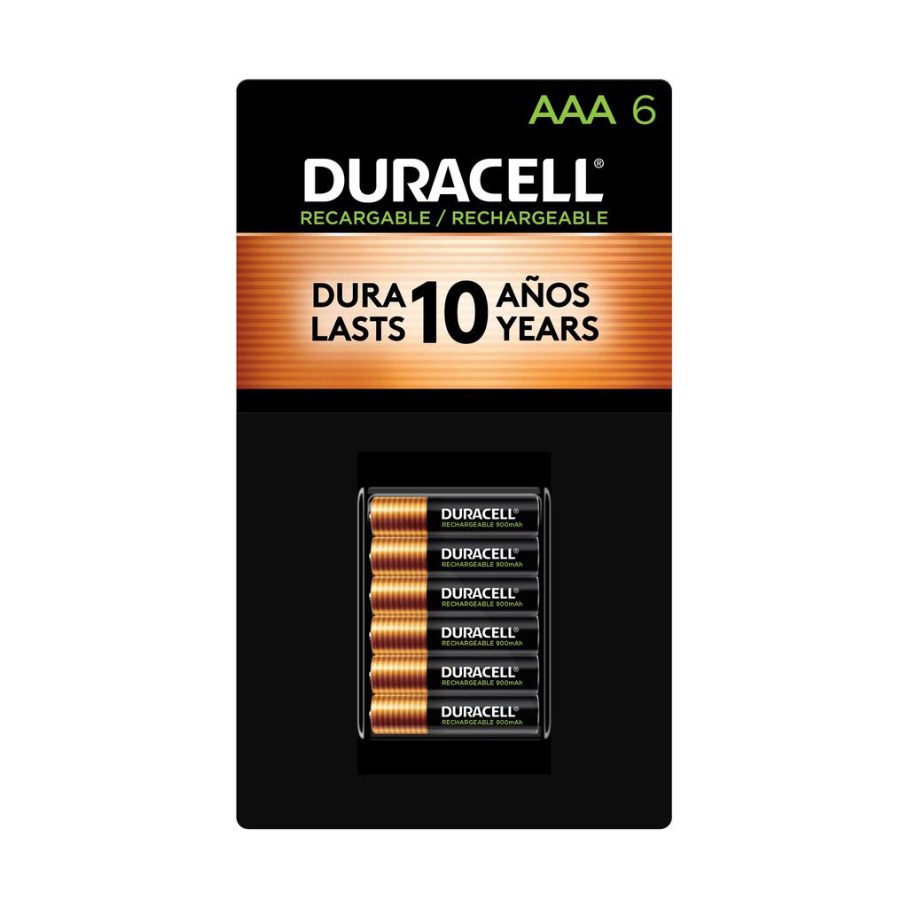 Duracell Baterías Recargables AAA 6 Unidades