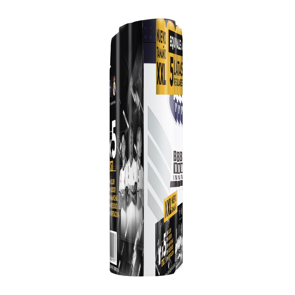 Nivea Aerosol Antitranspirante Black and White Invisible 3 Unidades / 250 mL / 8.7 oz