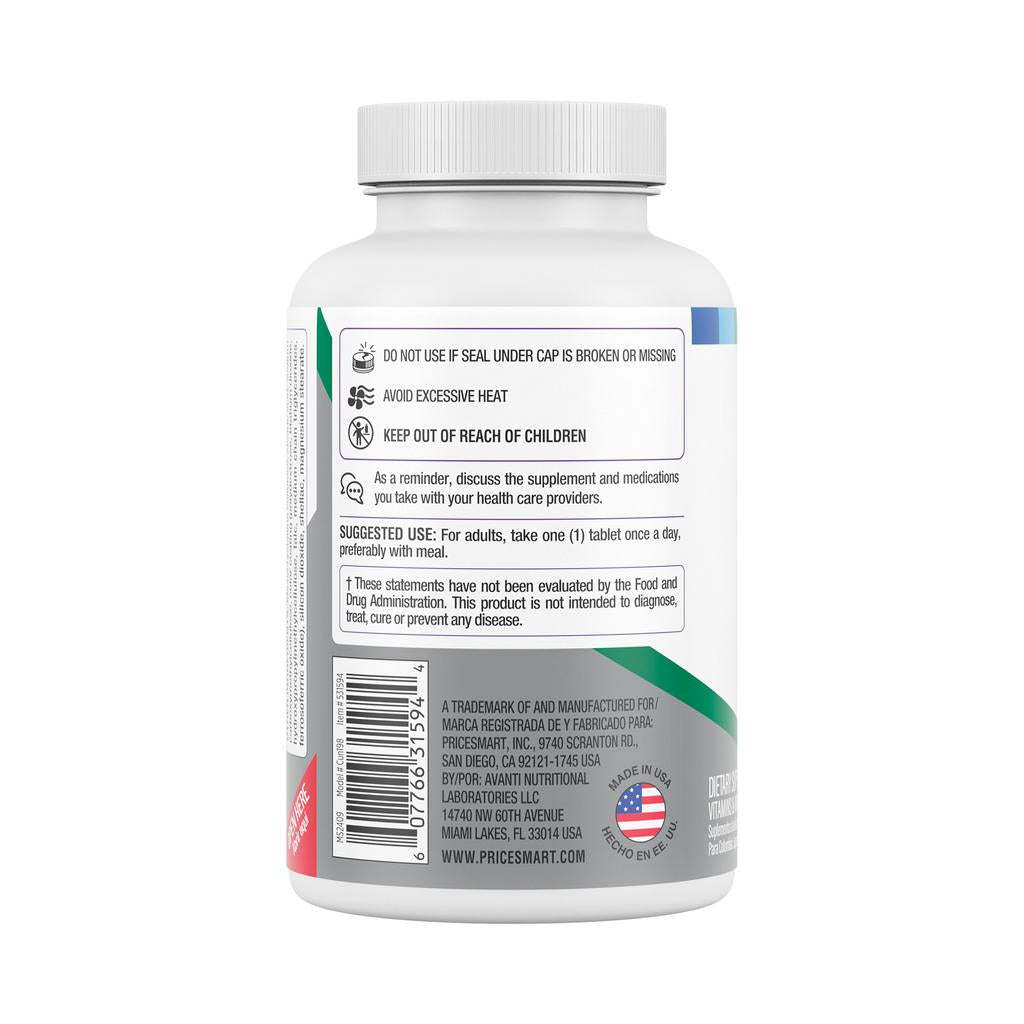Member's Selection Suplemento Dietario Multivitamínico Adult Daily 50 + 499 g / 17.6 oz