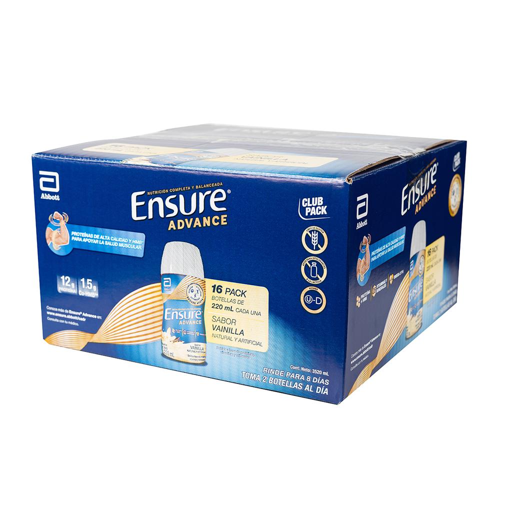Ensure Advanced Sabor a Vainilla 16 Unidades / 220 mL