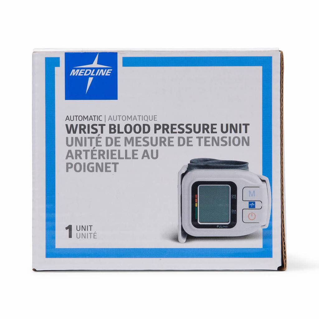 Medline Monitor de Presión Arterial de Muñeca MDS3003P