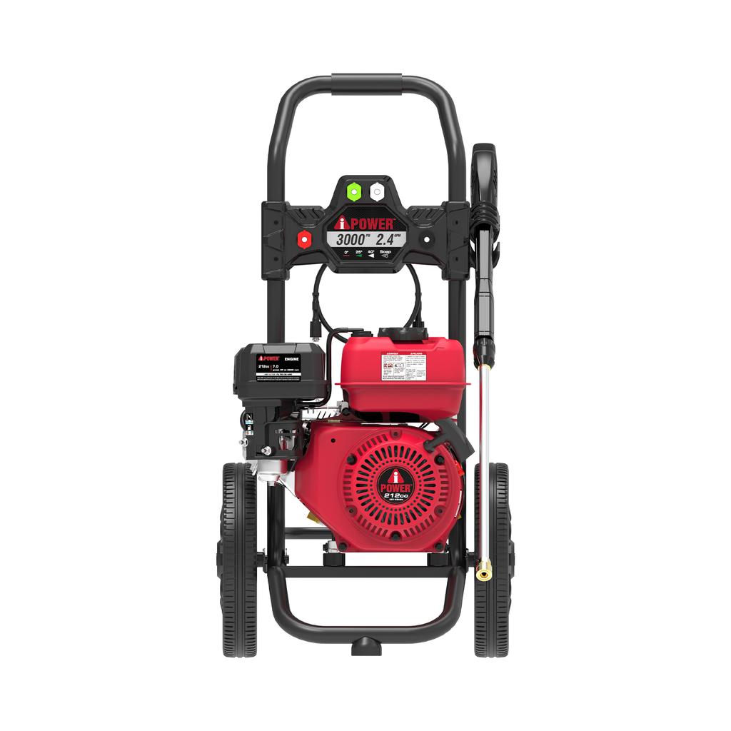 AiPower Hidrolavadora a Gas con 4 Boquillas