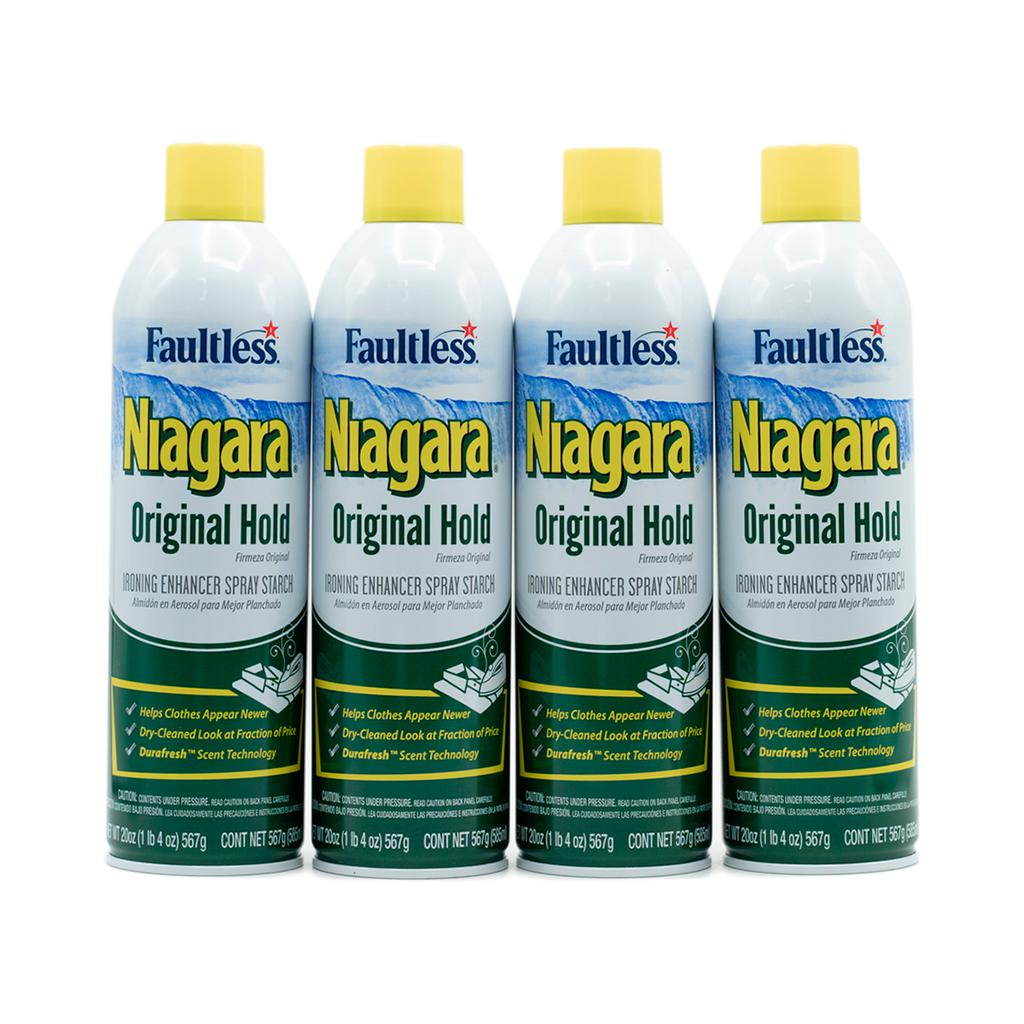 Niagara Almidón en Aerosol 4 Unidades / 567 g / 20 oz