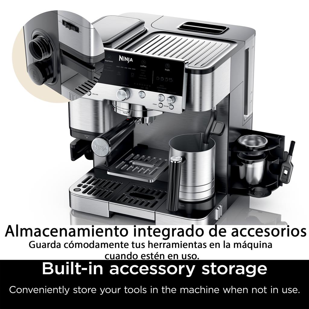 Ninja Máquina de Café Espresso 3 en 1 ES601