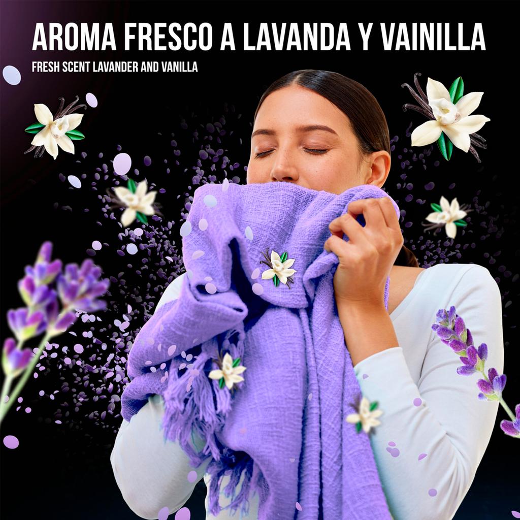Downy Infusions Calm Perlas de Perfume Intensificadoras de Aroma a Lavanda y Vainilla 963 g / 34 oz