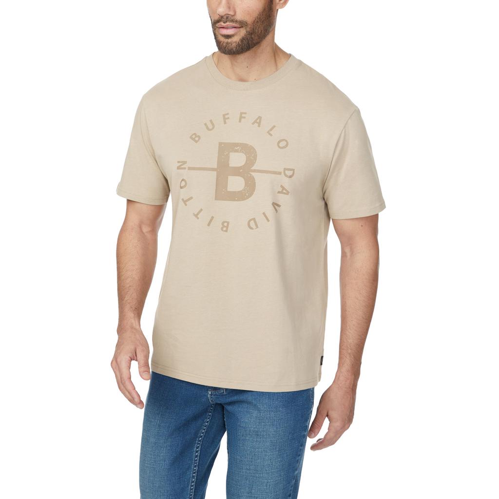 Buffalo David Bitton Camiseta de Manga Corta para Hombre