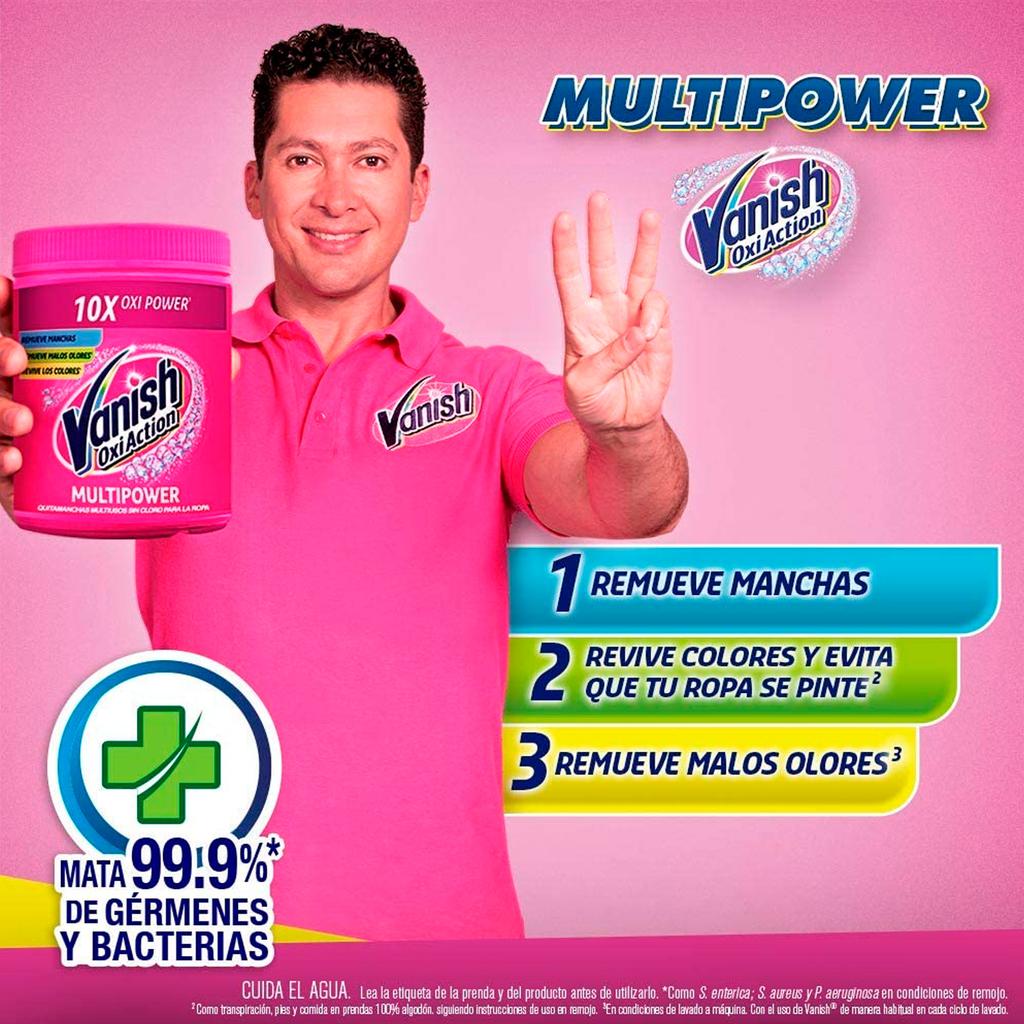 Vanish Quitamanchas en Polvo 2 Unidades / 900 g